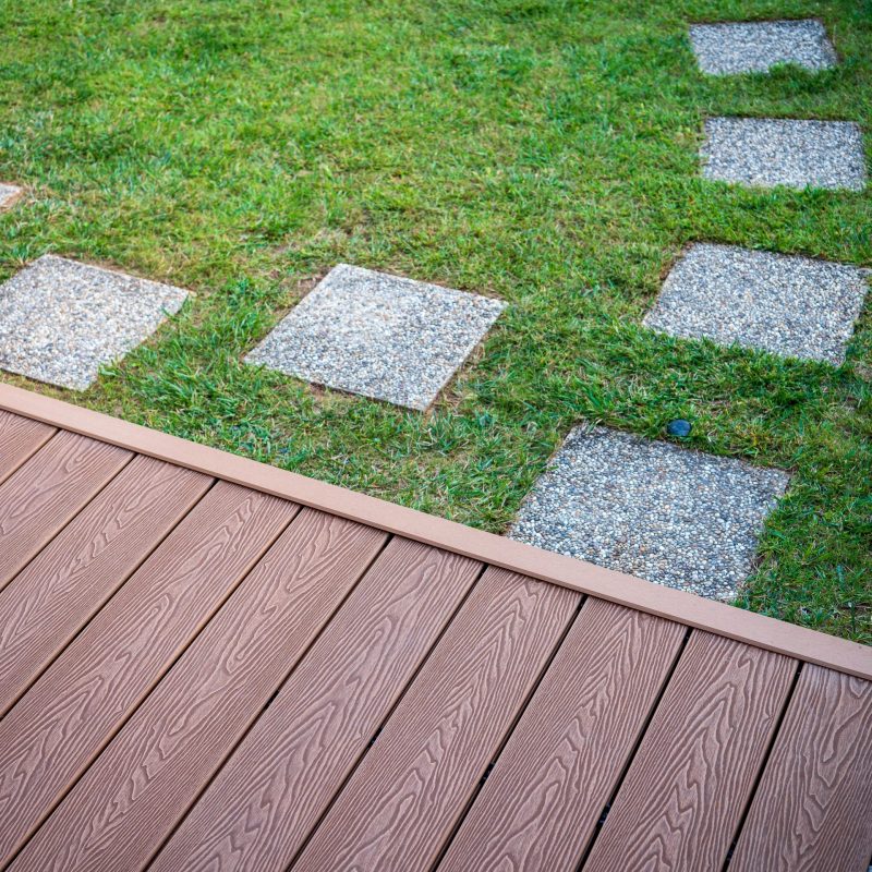 Terrace composite boards, or WPC boards are very suitable for use on terraces, sidewalks, where they create a pleasant non-slip surface that is easy to maintain.